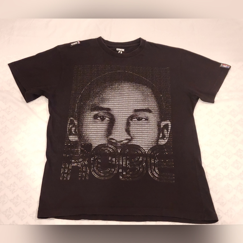 Unk Kobe Bryan Black T-Shirt Size M